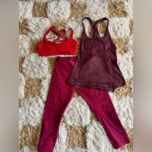 Lululemon workout outfit
